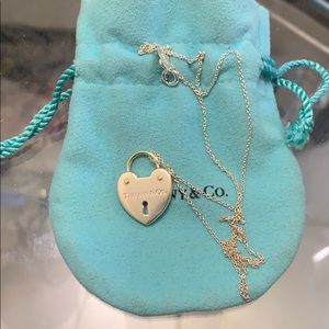 Tiffany Heart Lock Necklace